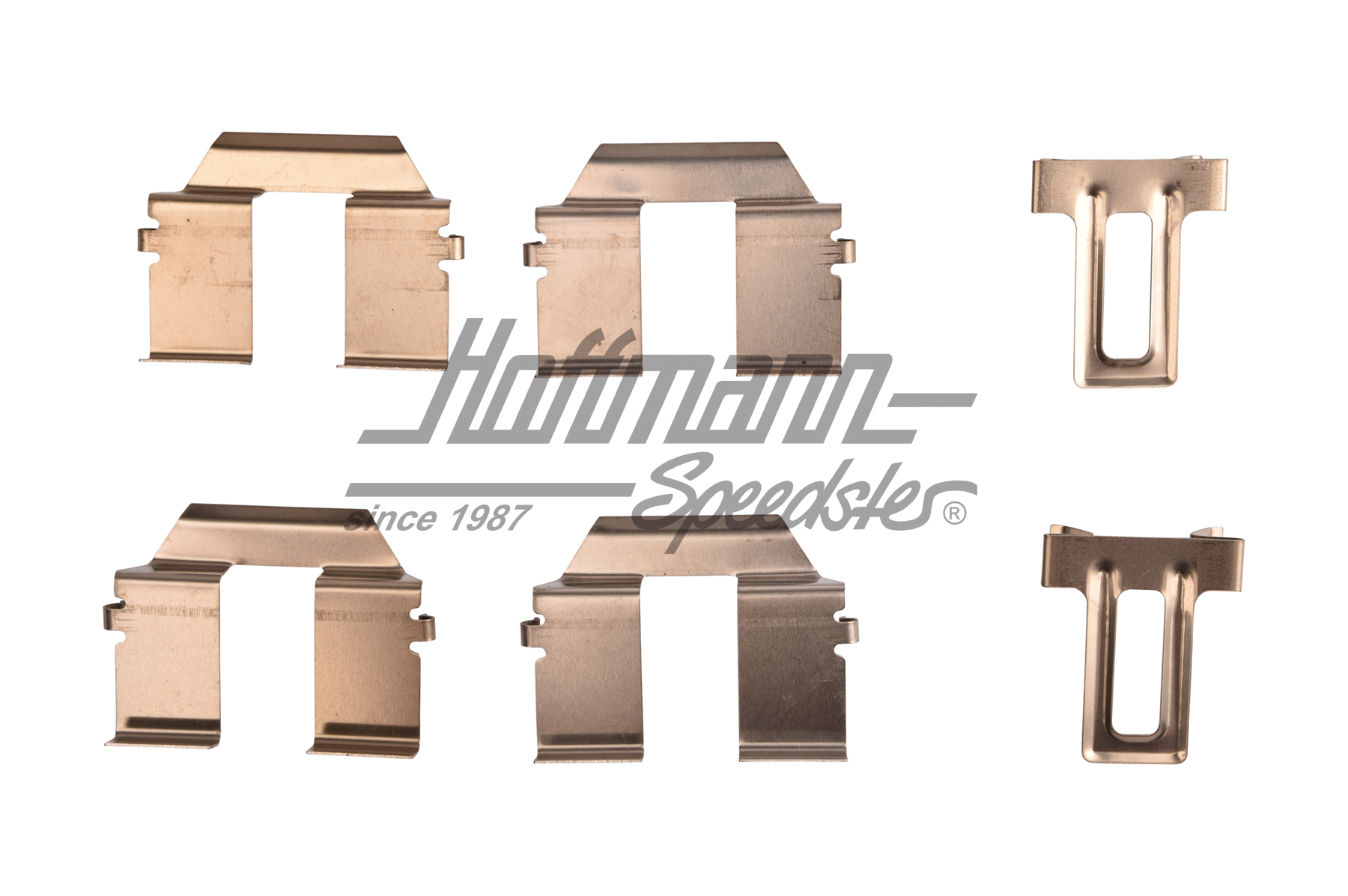 Juego de fijación, zapatas de freno, posterior | 7D0 615 231 A | 406-0141-20