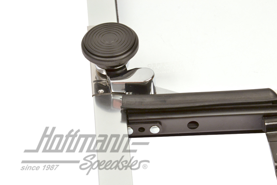 Ventanilla giratoria, compl. Furgoneta T2, cromada, izqda.                                          