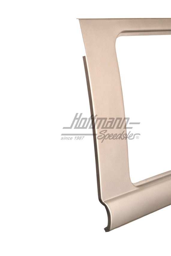 Chapa de reparación, 4 ventanillas laterales, exterior, izquierda                                   