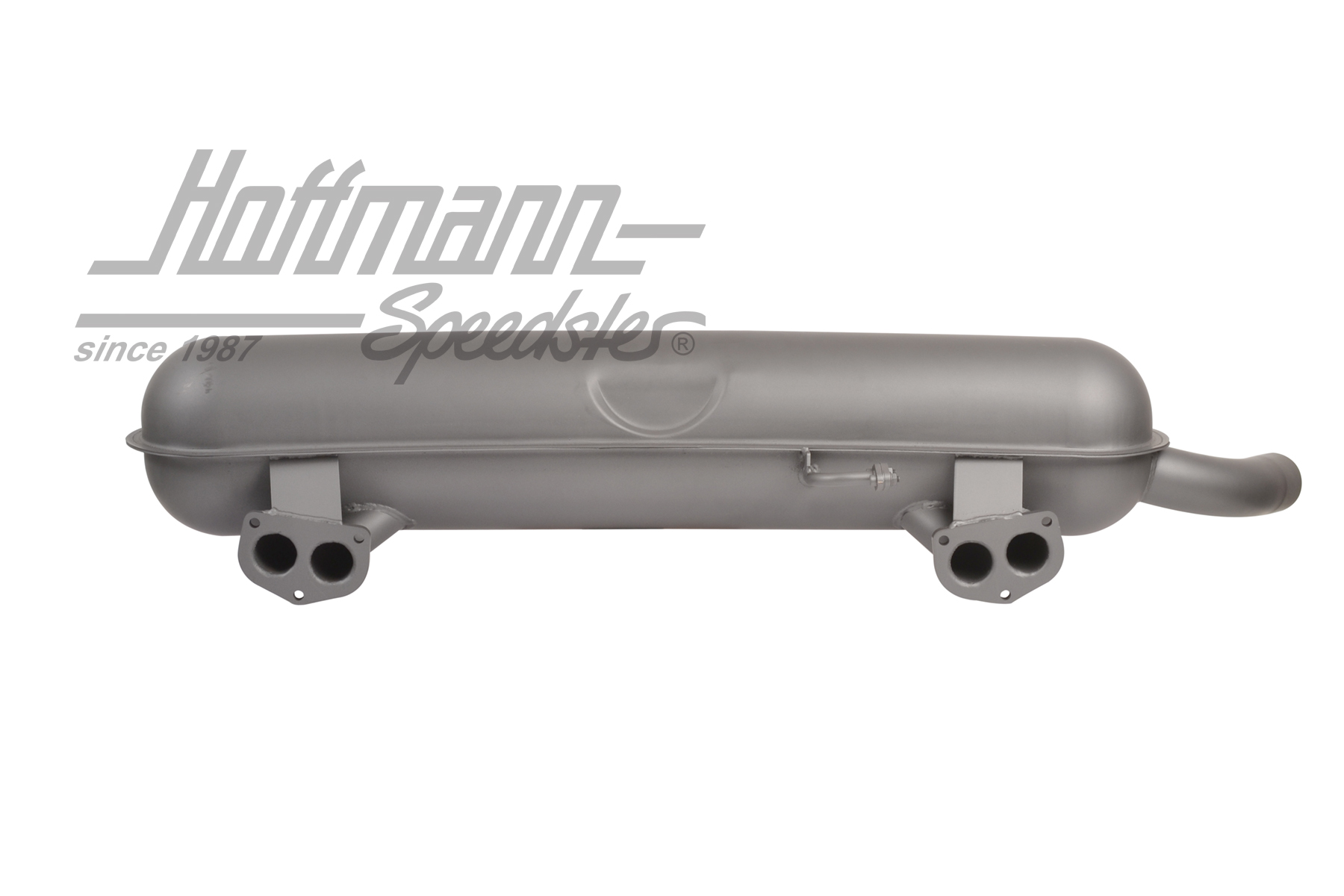 Silenciador de escape, chapa de acero, 912E, USA                                                    