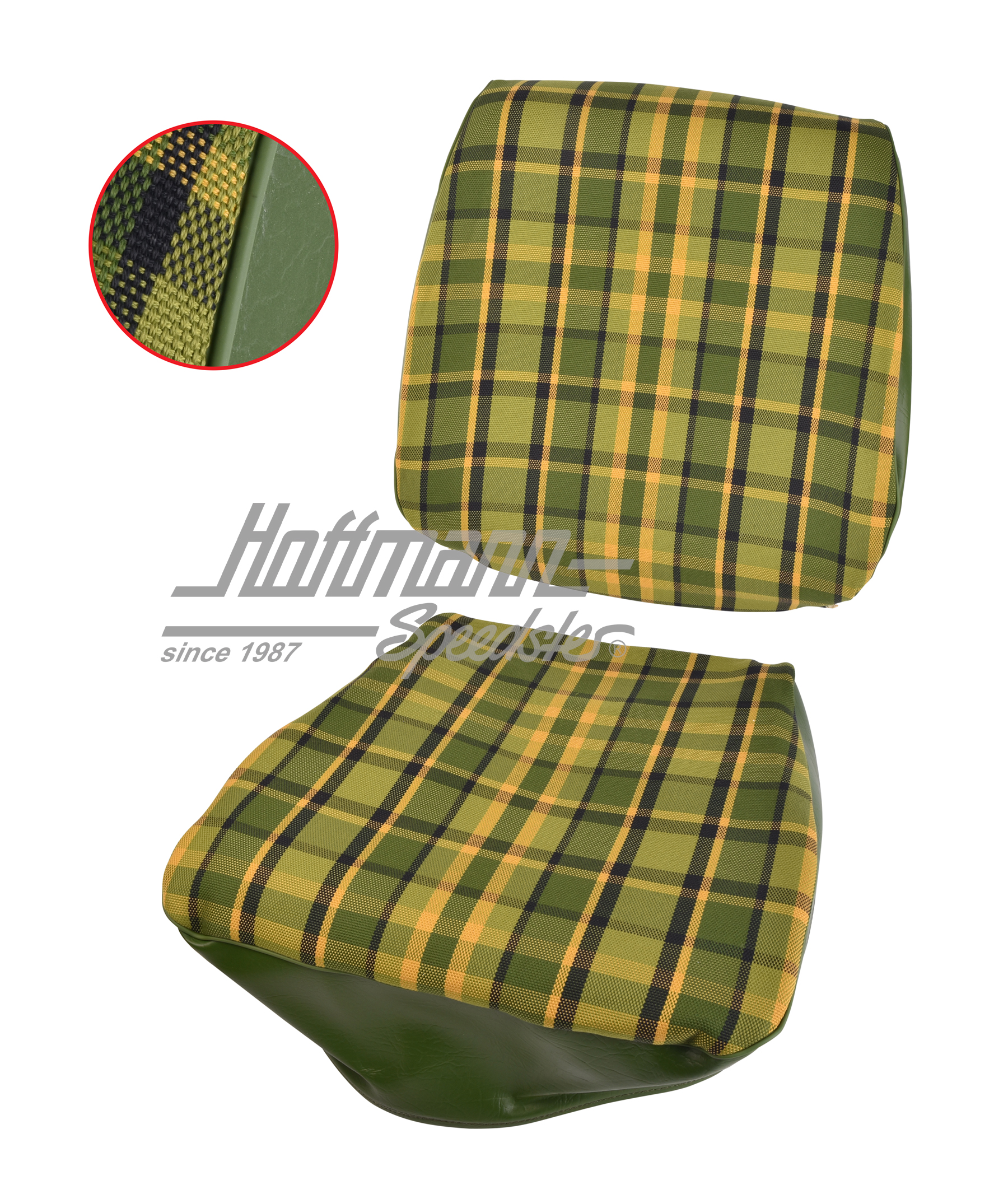Funda para asiento, Westfalia, verde/amarillo, 74-79 |  | 098-0599-76