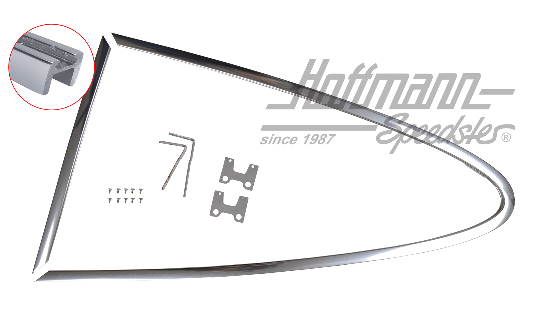 Marco, ventanilla giratoria, 68-77, izquierda                                                       