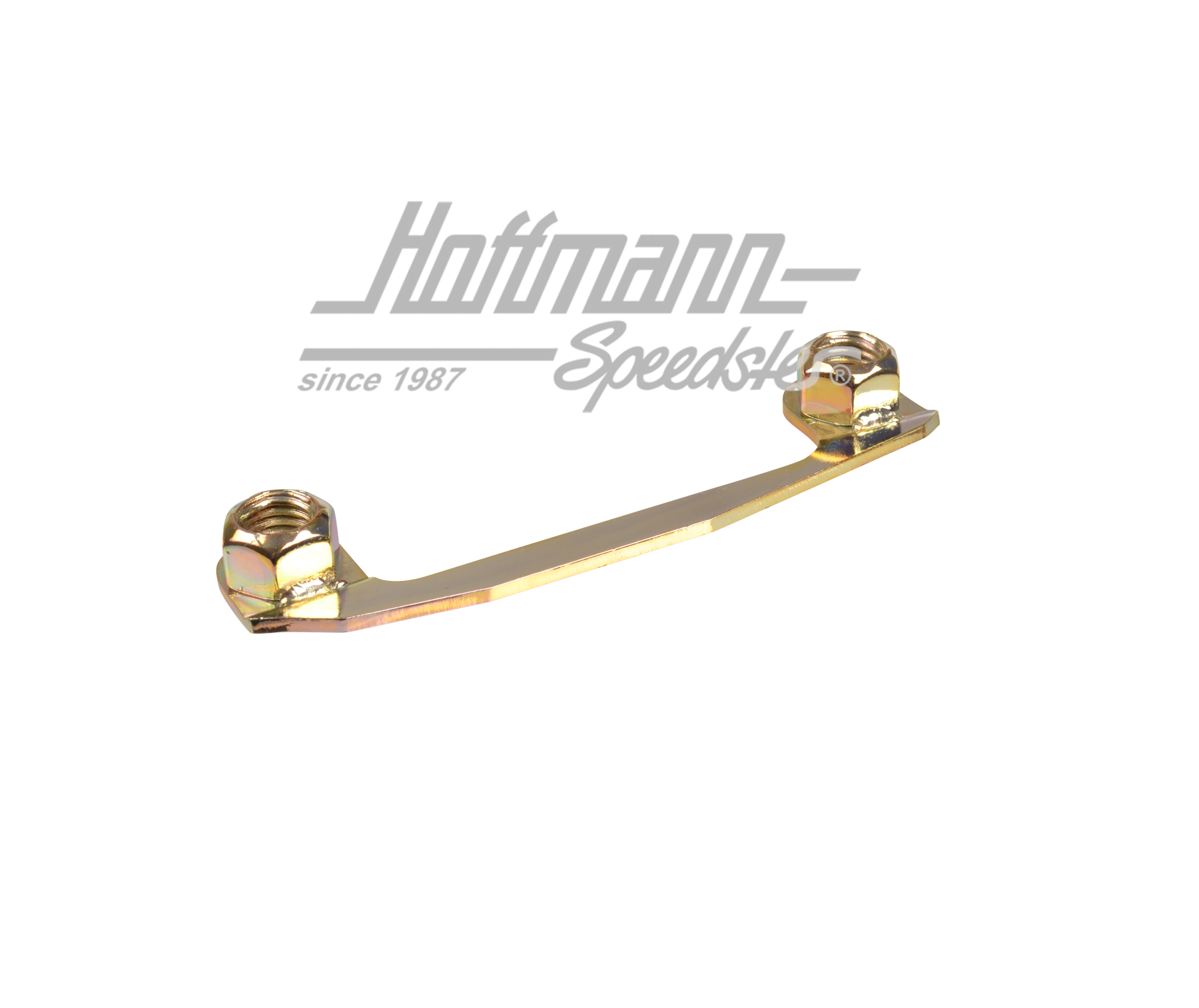 Chapa de soporte, tubo de escape, 75-94, Turbo                                                      