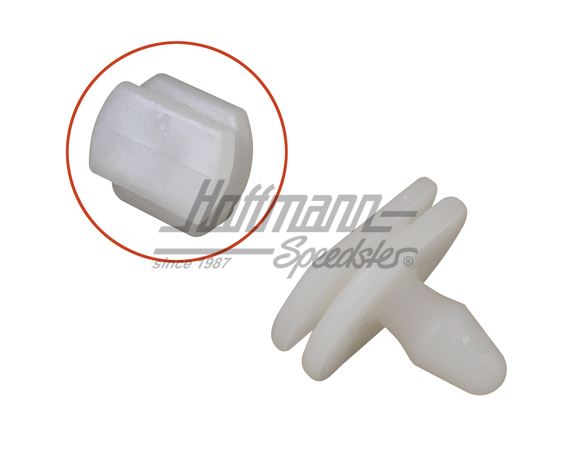 Clip, goma de parachoques, anterior, 74-89                                                          