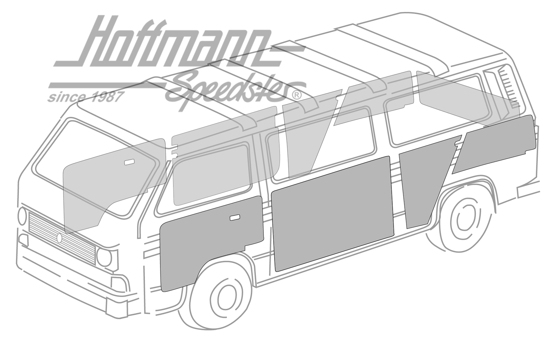 Kit de revestimiento, completo, negro, 8.84-                                                        