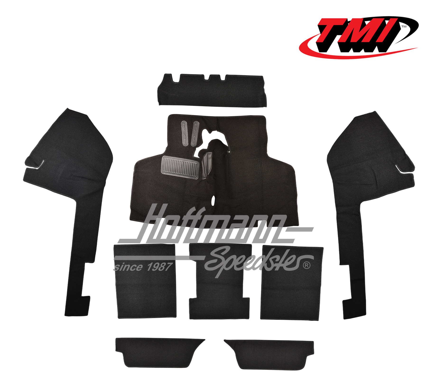 Juego de alfombrillas, Tipo 3, 8.71-7.73, negro | 34-F3031-301 | 069-9666