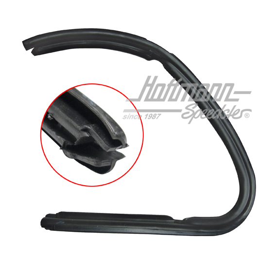 Junta para ventanilla giratoria, derecha, 10.52-7.64 | 111 837 626 | 020-5233-02