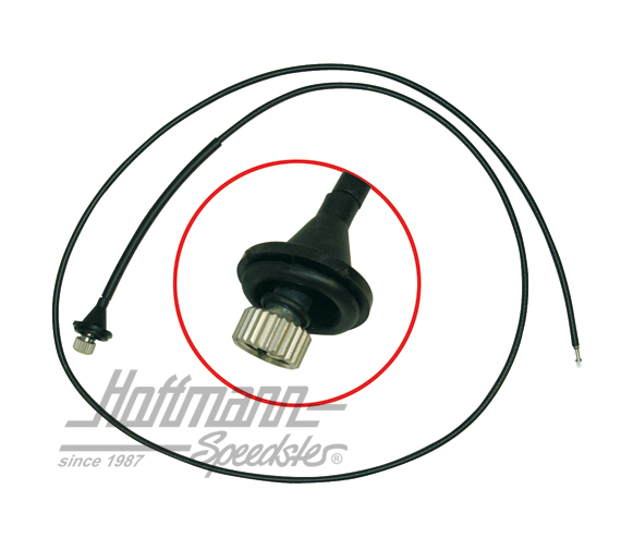 Cable de indicador de velocidad, Furgoneta T3, 5.79-6.81 | 251 957 803 | 340-7705