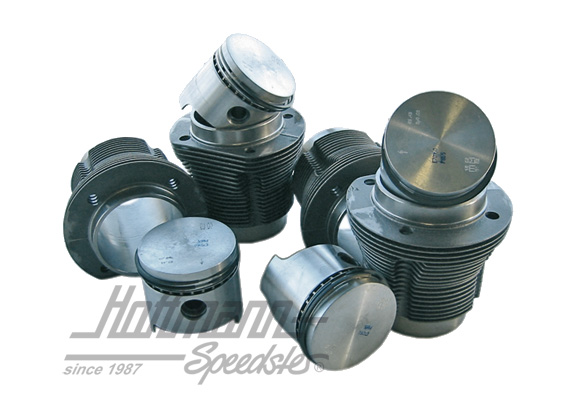 Pistones + cilindros, 87x69mm, 1640ccm  MAHLE | AC 198870 | 010-0513