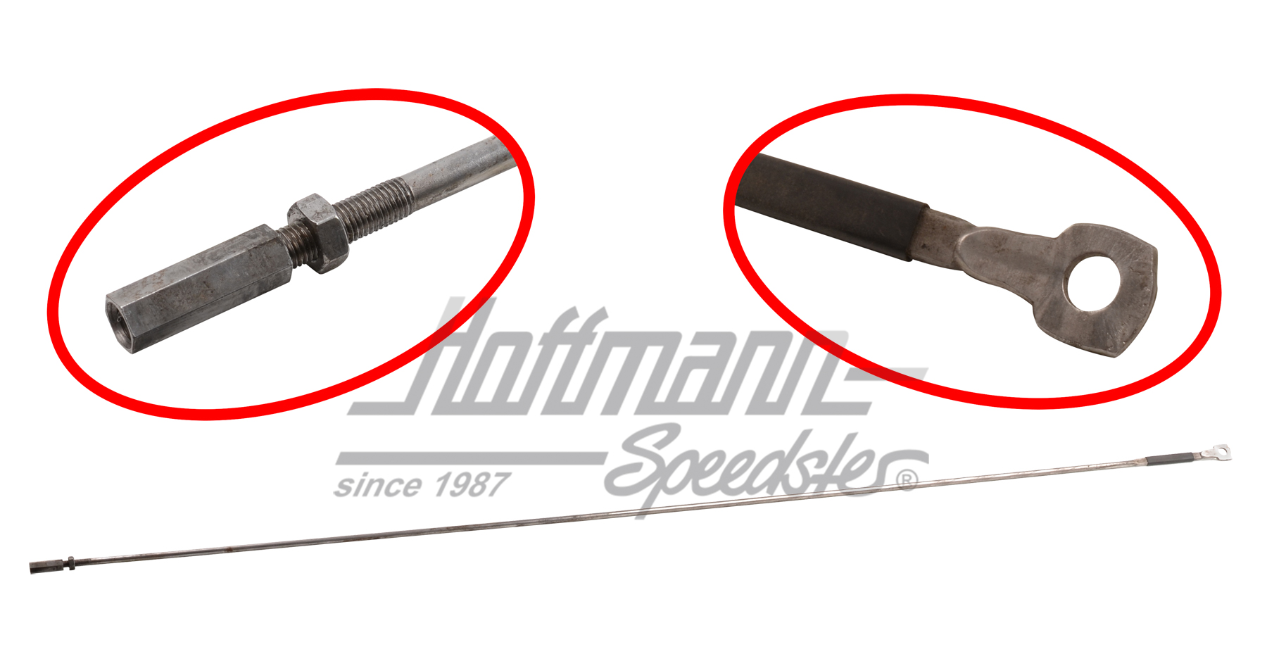 Barra de tracción
, cerradura con mando a distancia, 67-73 | 211 843 719 C | 097-1035-16