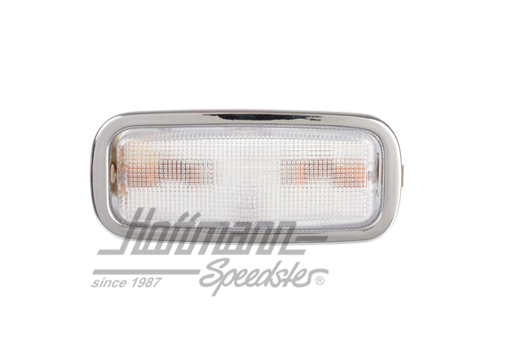 Piloto interior, 911 Coupé/356 C, superior, con borde cromado                                       