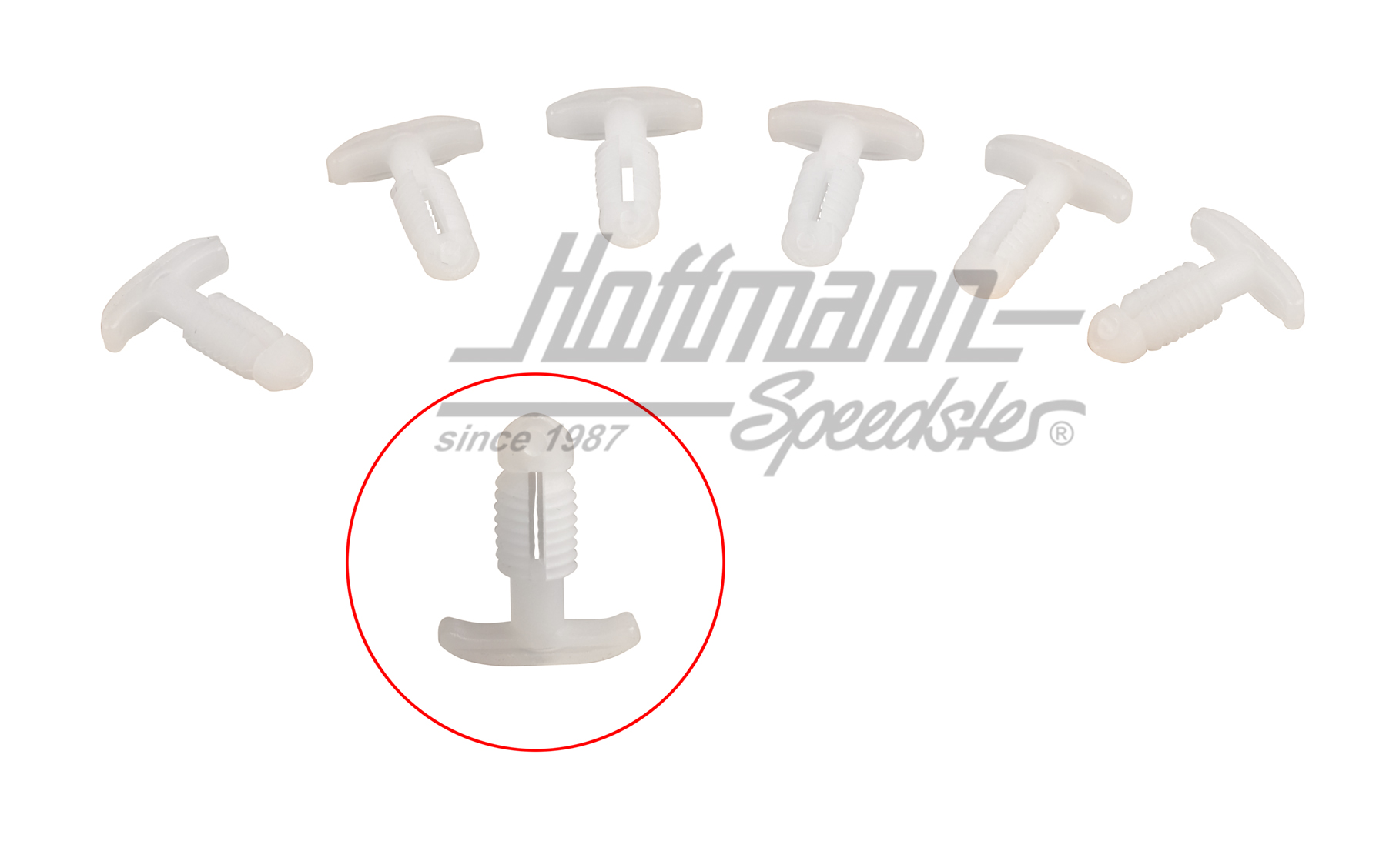 Clips, junta de capó delantero / junta de puerta | 133 823 717 | 020-5102-06