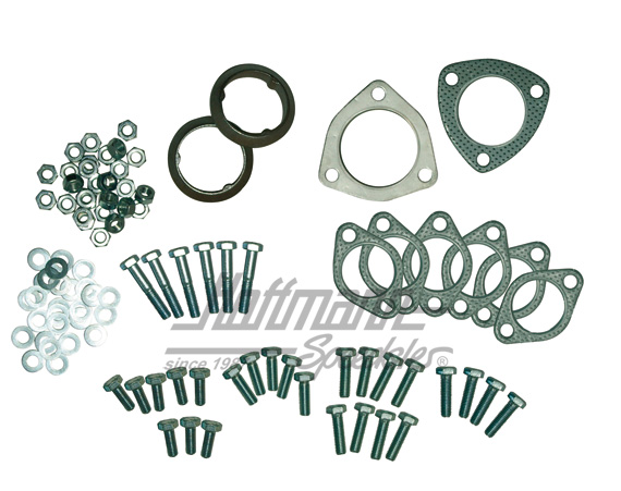 Kit de montaje, sistema de escape, Furgoneta T3 Motor WBX | VW 35209B | 320-3308