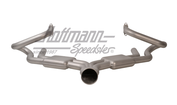 Codo escape de tipo de abanico, 
356, Sebring Style 2                                              