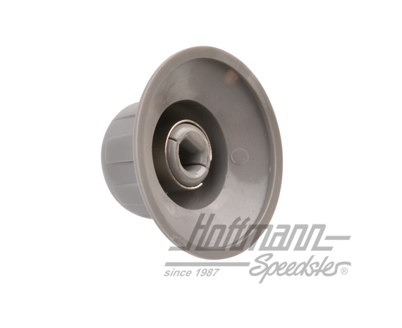 Botón, llave del gas, Westfalia, gris                                                               