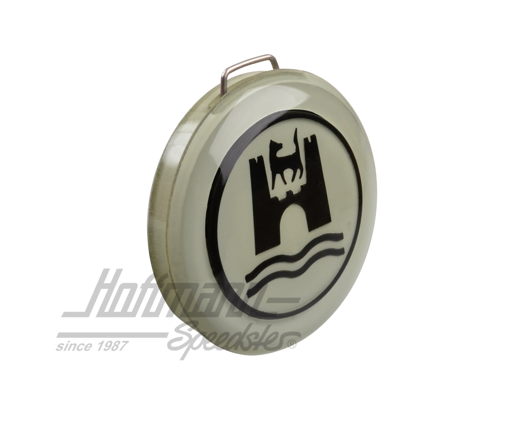 Botón del claxon, gris / negro, 8.59 | 113 415 669 BW | 020-1881-08