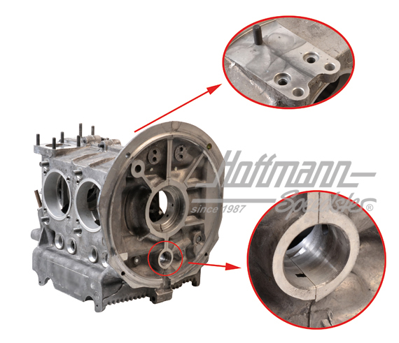 Cárter del cigüeñal, estándar, 1.2-1.5 | 043 101 101 A | 010-0003-03
