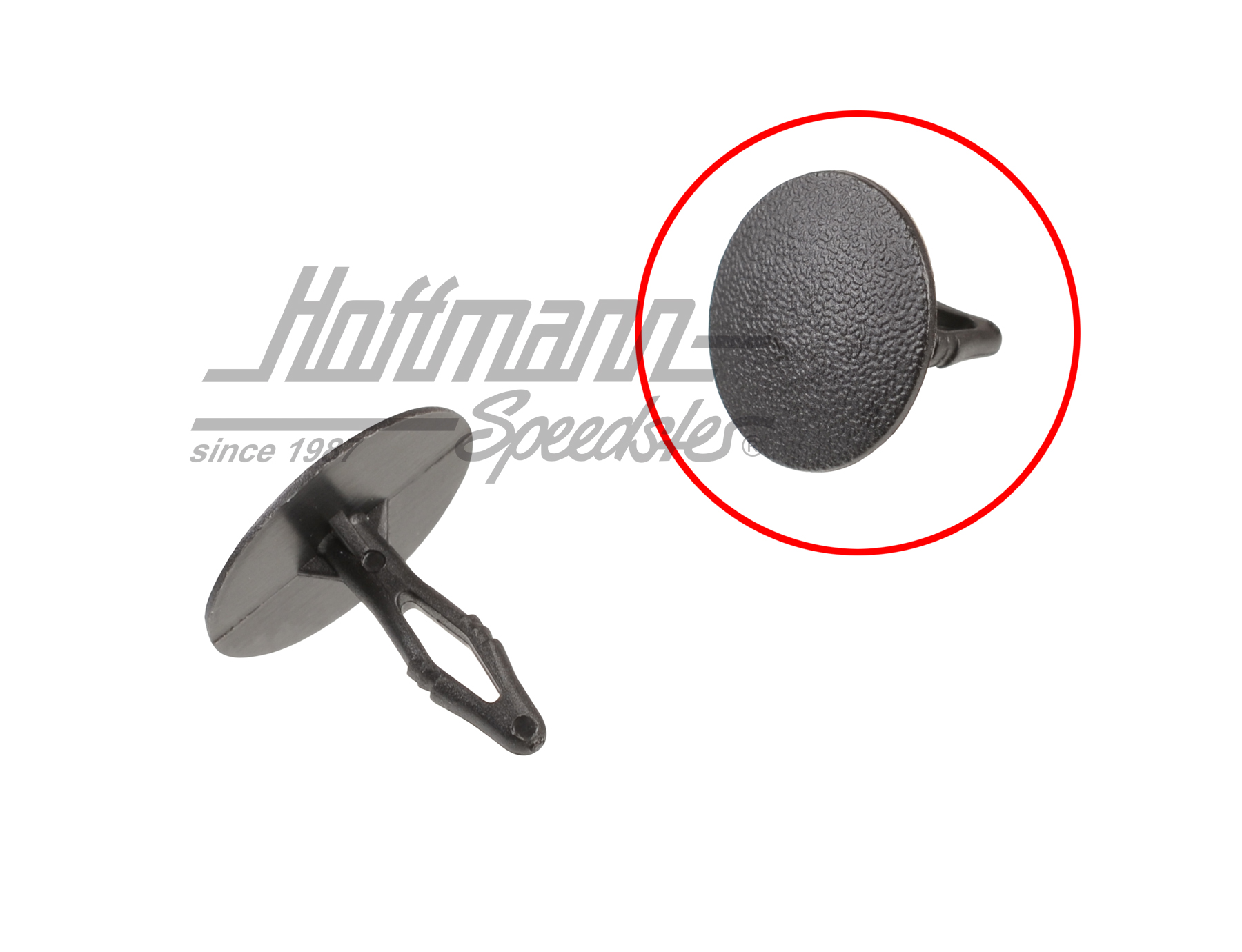 Clip, techo, anterior, Golf 2, negro | 191 867 840  01C | 208-1170-13