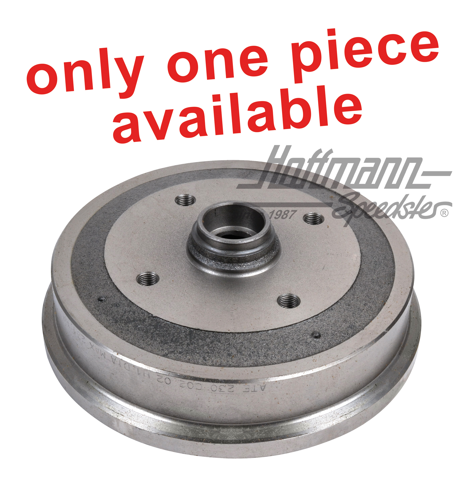 Tambor de freno, anterior, 4/130, 8.67-, ATE | 111 405 615 B ATE | 020-4001-50