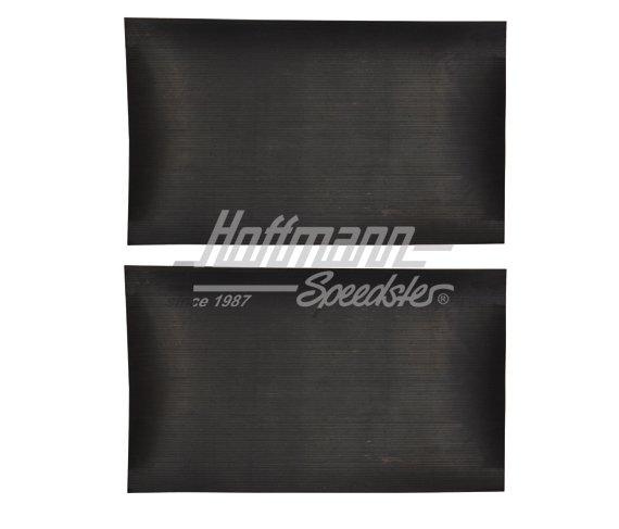 Paneles, goma, puerta abatible interior                                                             