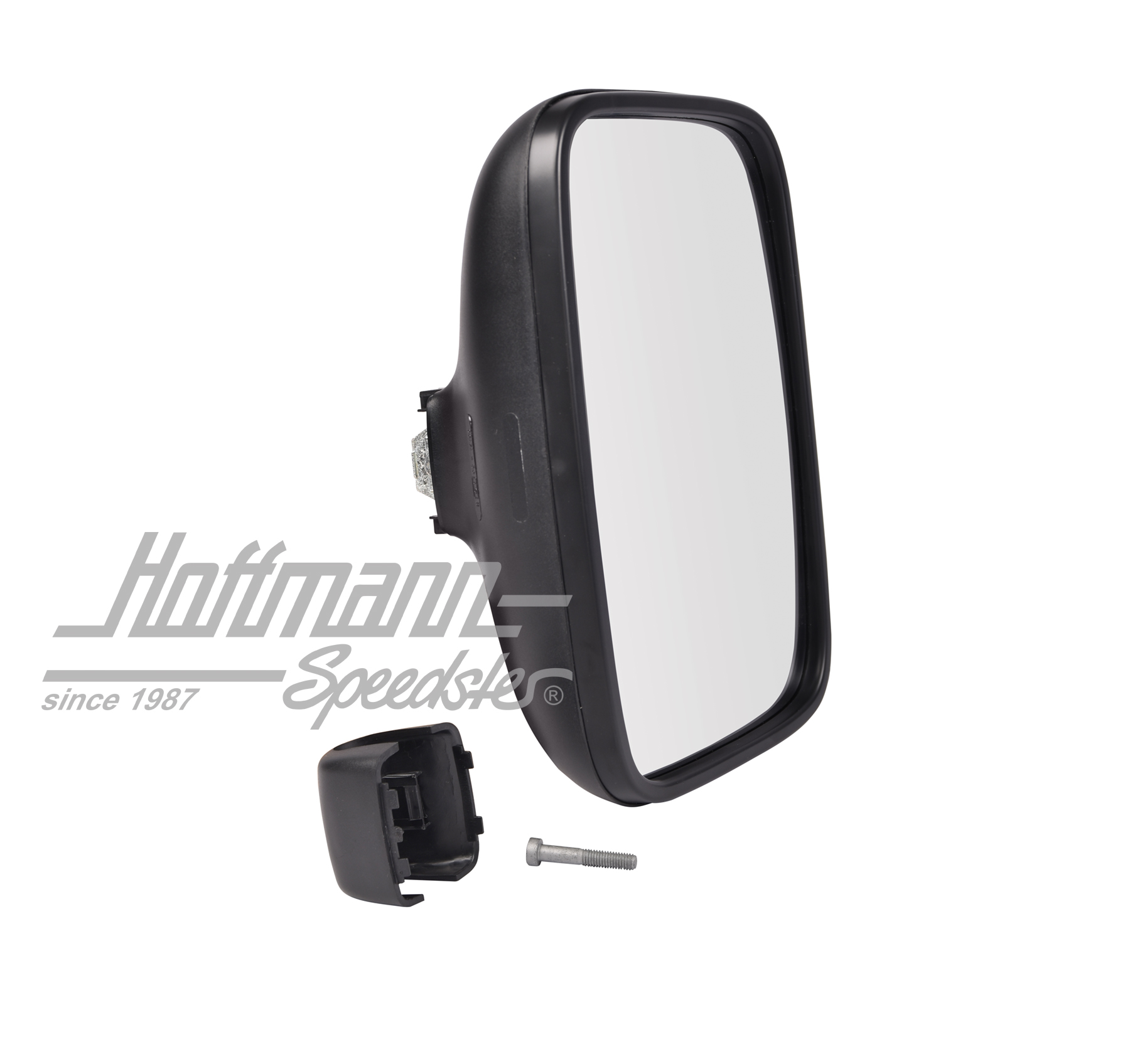 Retrovisor exterior, Furgoneta T4 Pick up/Cabina doble, convexo | 7D0 857 547 | 408-6713-40