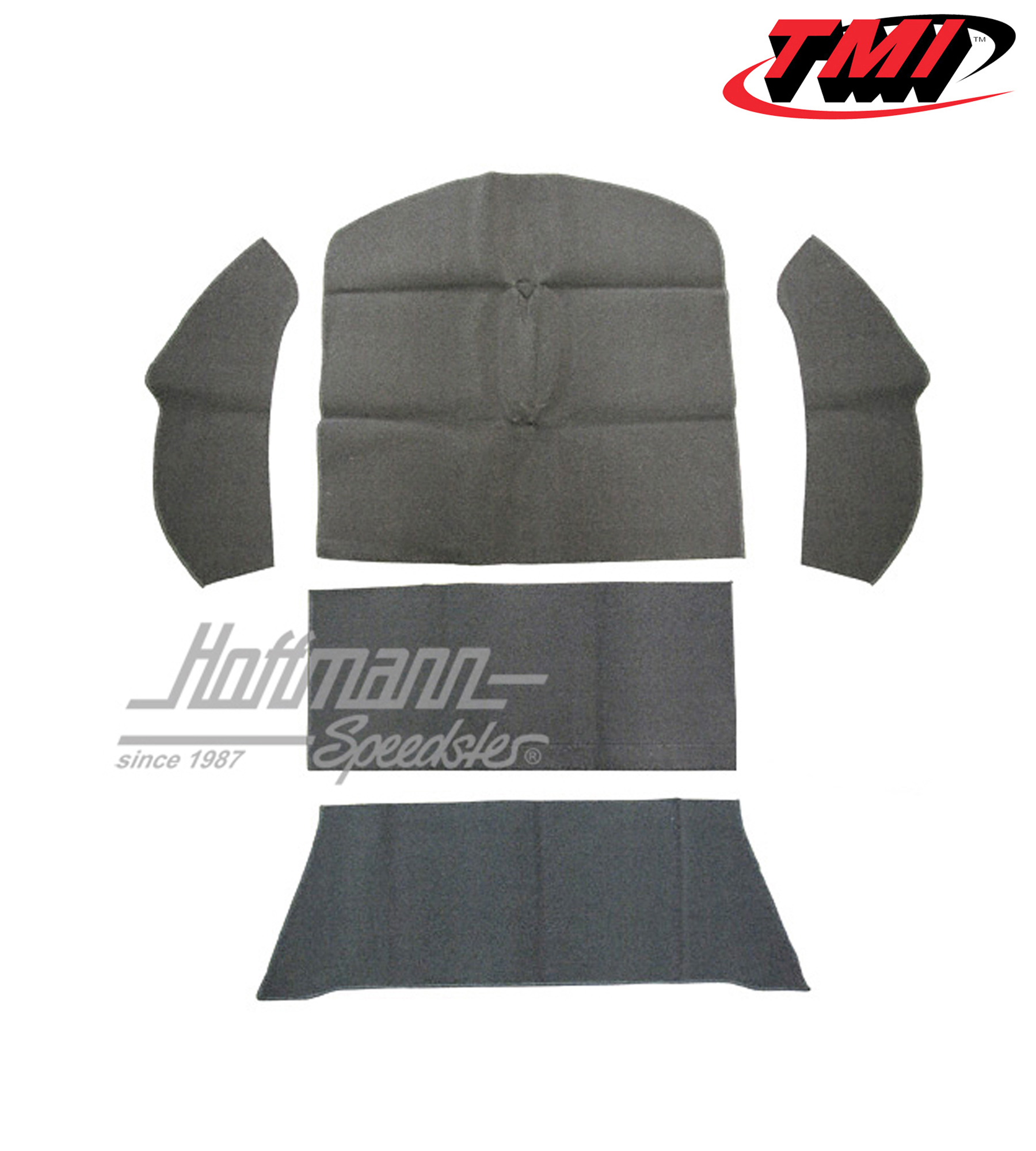 Juego de alfombrillas, maletero, Sedán, gris, 8.72- | 34-R1103-407 | 020-5348