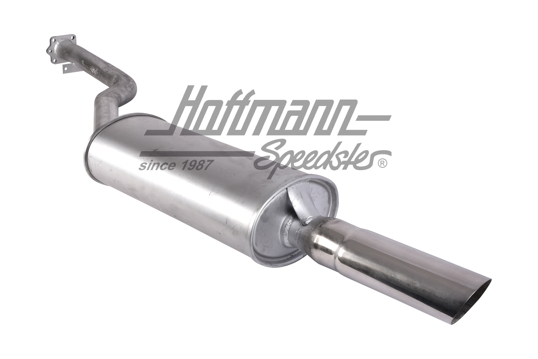 Silenciador de escape, de serie, Porsche 924 Turbo                                                  