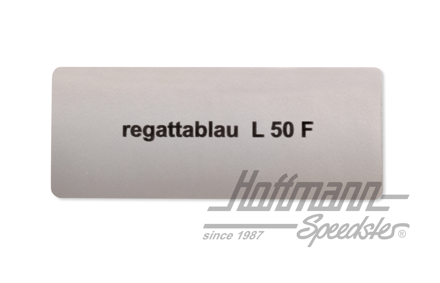 Pegatina, número de color L50F, azul regata | L50F | 021-0180-11