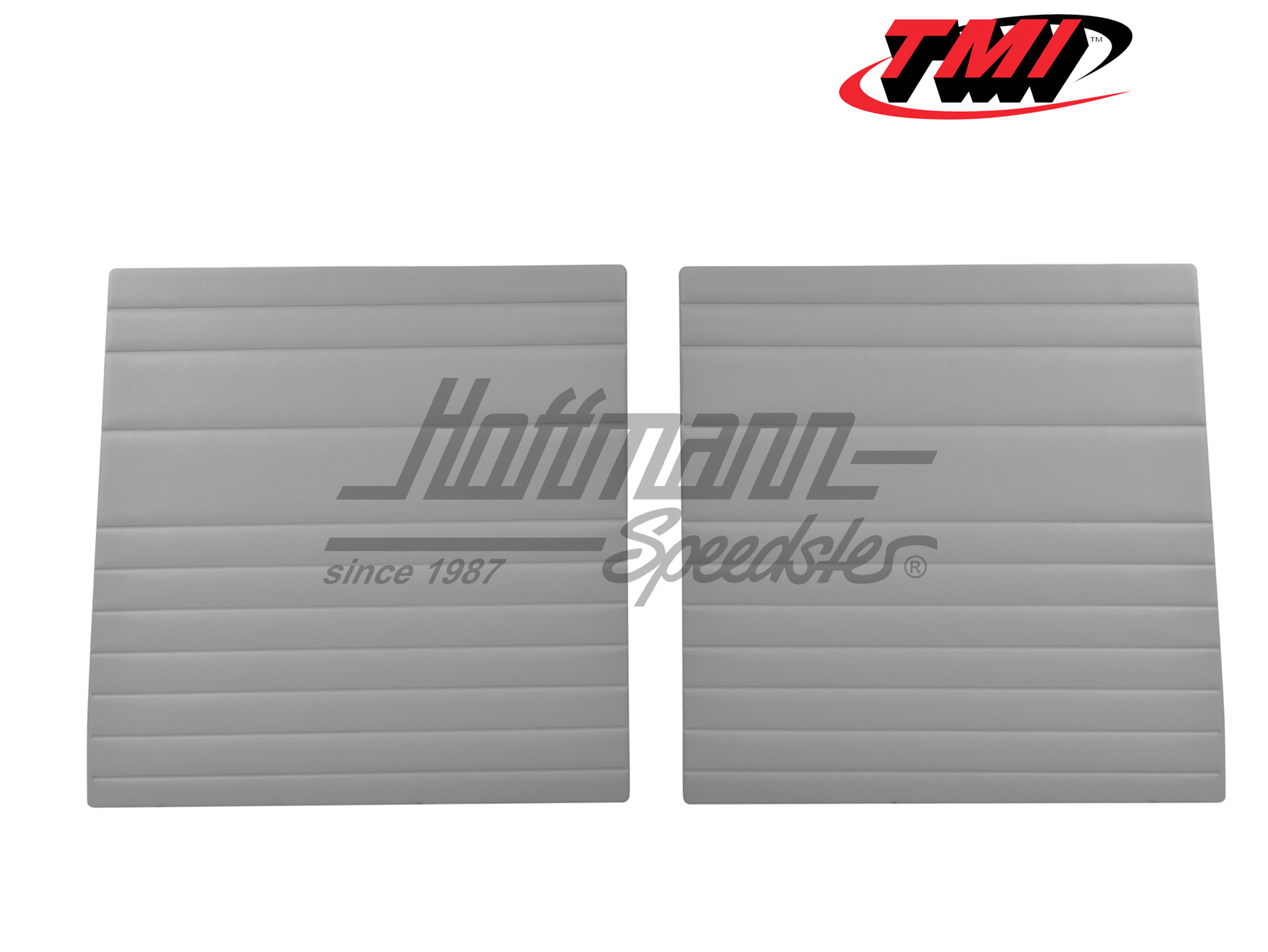 Paneles del respaldo de banco de asiento, gris (2) | 10-2122-16  ALT | 098-0553-03