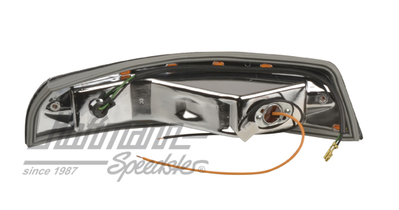 Piloto intermitente, amarillo, 65-68, derecha                                                       