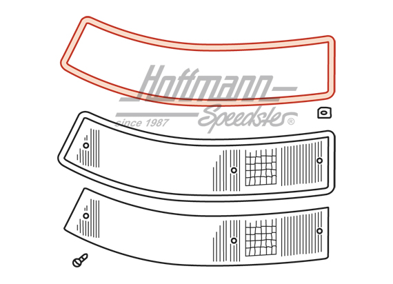 Junta, piloto posterior,  911, 65-68, izquierda                                                     