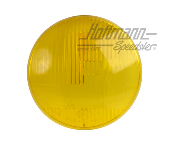 Cristal de faro, Karmann Ghia, 8.69-7.74, Hella, giallo                                             
