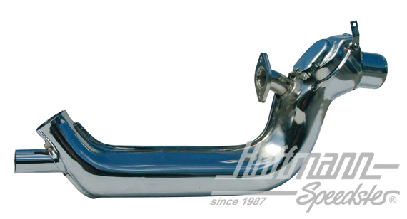 Intercambiador de calor, de serie, cromado, dcha. | 043 255 108 HC | 020-0222