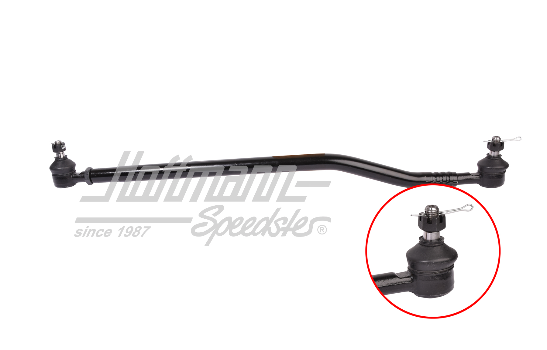 Barra de empuje de dirección, compl., Furgoneta T2, 67-79                                           