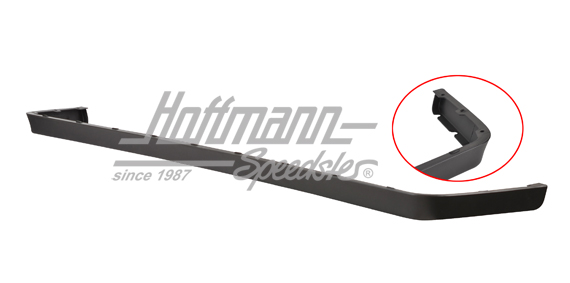 Alerón delantero, Golf 1 Cabriolet, 88-93 | 155 805 903 A 2BC | 180-0484