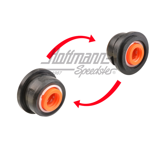 Anillo del rodamiento, 
varilla de cambio, Golf 2 | 191 711 190 A | 207-2144