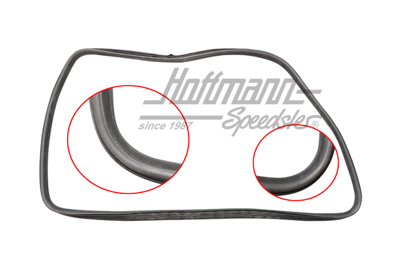 Junta ventanilla lateral, Golf, sin ranura, izquierda                                               