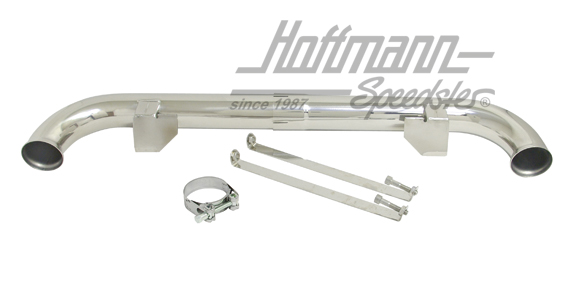 Escape Cup-Rohr deportivo con soportes de sujeción, 964                                             