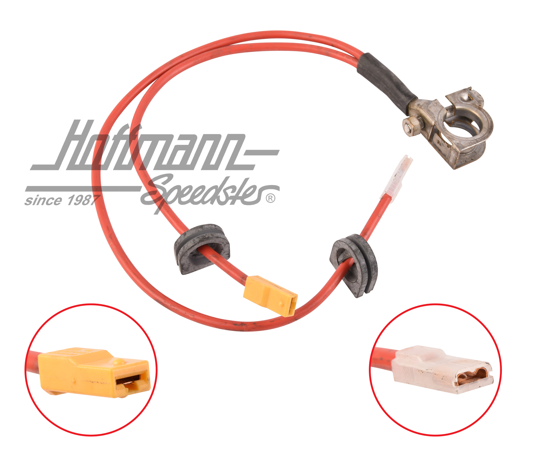 Cable positivo, batería, corriente trifásica, Furgoneta T3 | 255 971 228 A | 340-0301-20