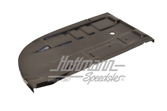 Chapa de recubrimiento, compartimento motor, Furgoneta T2, 8.71-, izquierdo                         