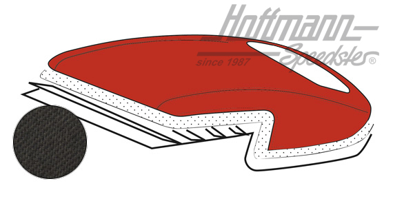 Capota, 12.68-, Sonnenland, negra |  | 060-4022-10