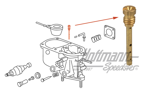 Boquilla compensadora, 130, 28 PICT/28 PICT-1 | 113 129 435 | 020-1316-50