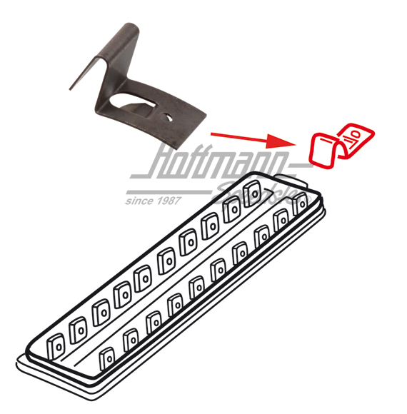 Borne, caja de fusibles, 60-79 | 111 937 591 F | 020-1247-30