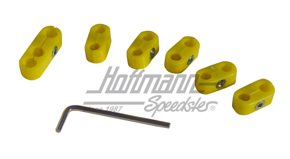 Kit de bornes de cable de encendido, amarillo | AC 998 206 | 010-0973-03