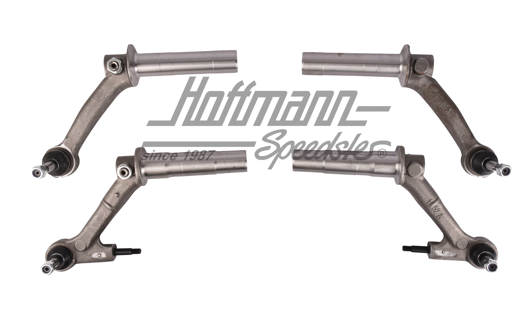 Juego de brazo soporte, con cabezas esférica, 8.65- | 98-4569-0 | 020-2597