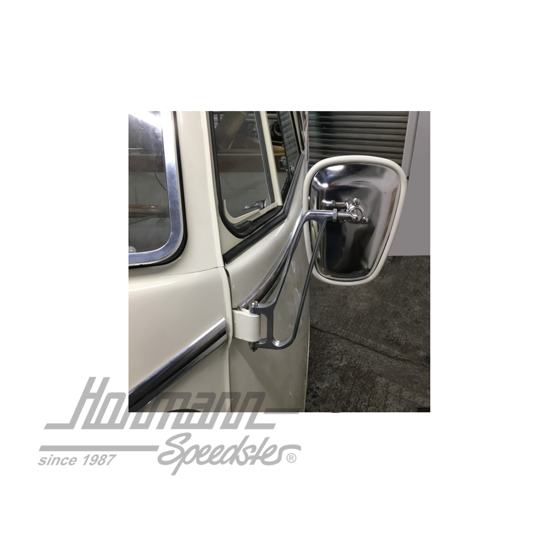 Brazo de retrovisor, Furgone T1, M194, pulido                                                       