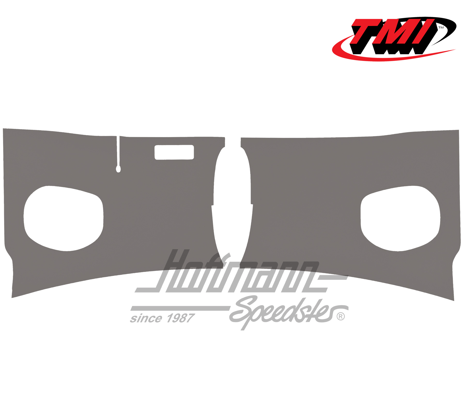 Revestimientos de panel frontal, 55-60, gris | 10-2146-16 | 098-0560-03