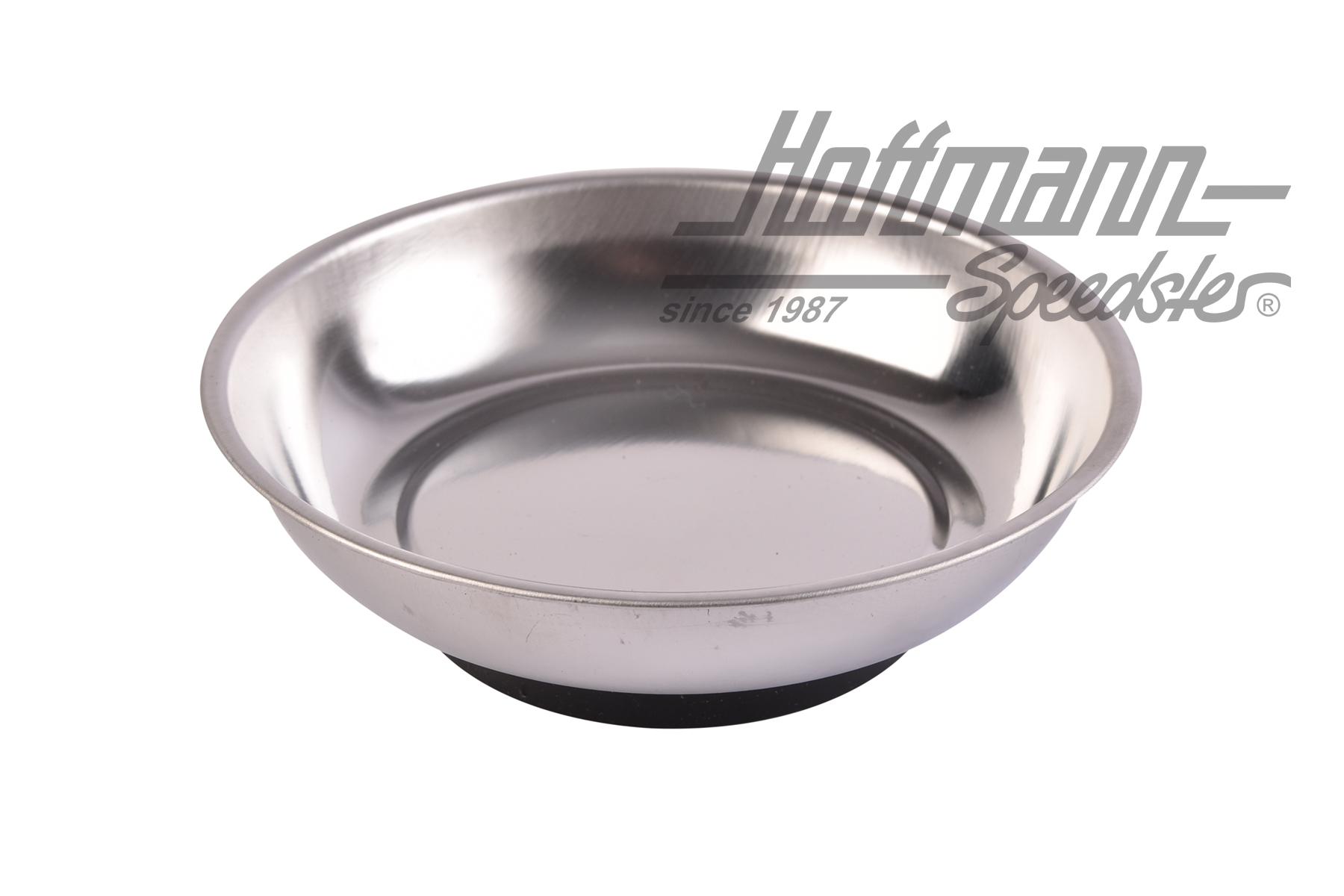 Bandeja magnética, Ø 100mm, acero inoxidable |  | 027-0675-25