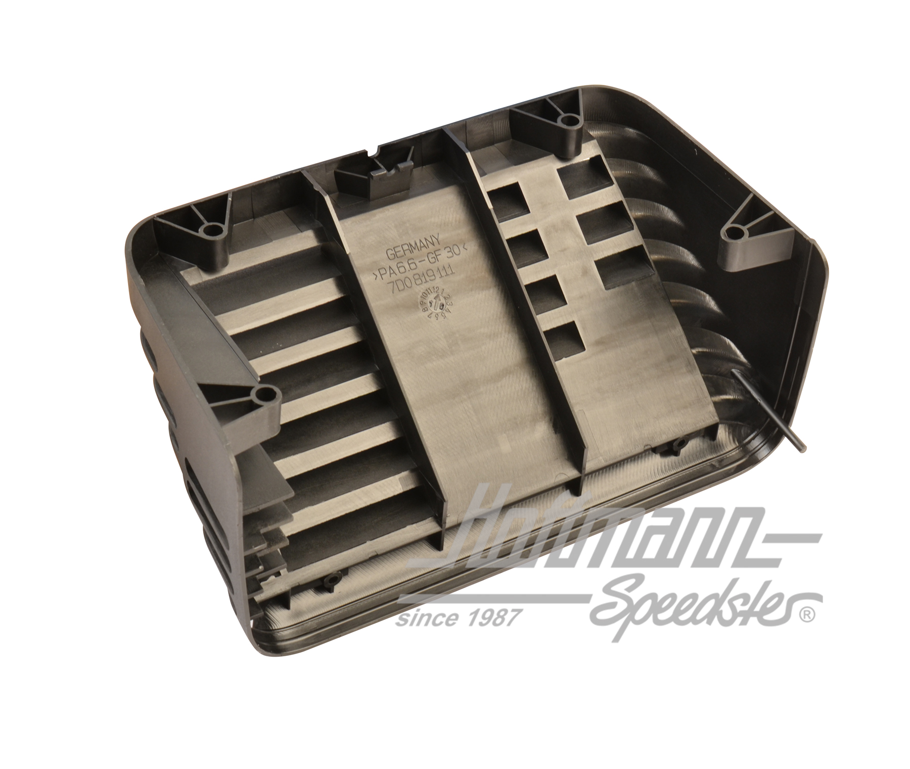 Boquilla de aire,
 habitáculo, posterior, negro                                                    