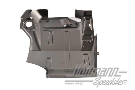 Chapa, suelo del pedal, Furgoneta T3, izquierda                                                     